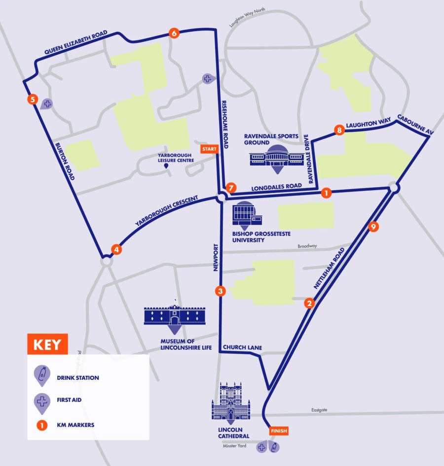 Road closures and key info for Sunday's Lincoln 10k