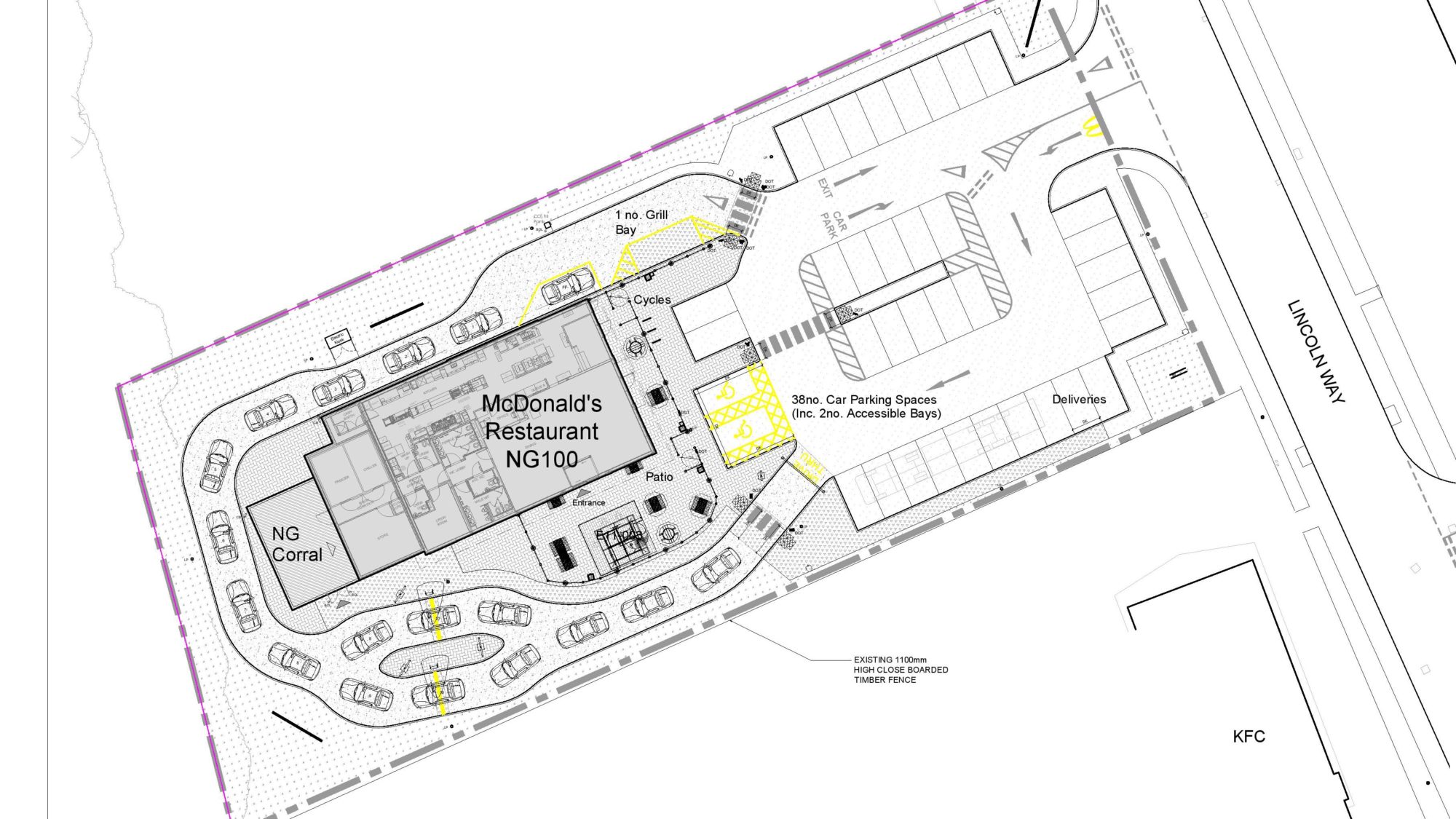 Plans revealed for new Louth McDonalds - next to KFC