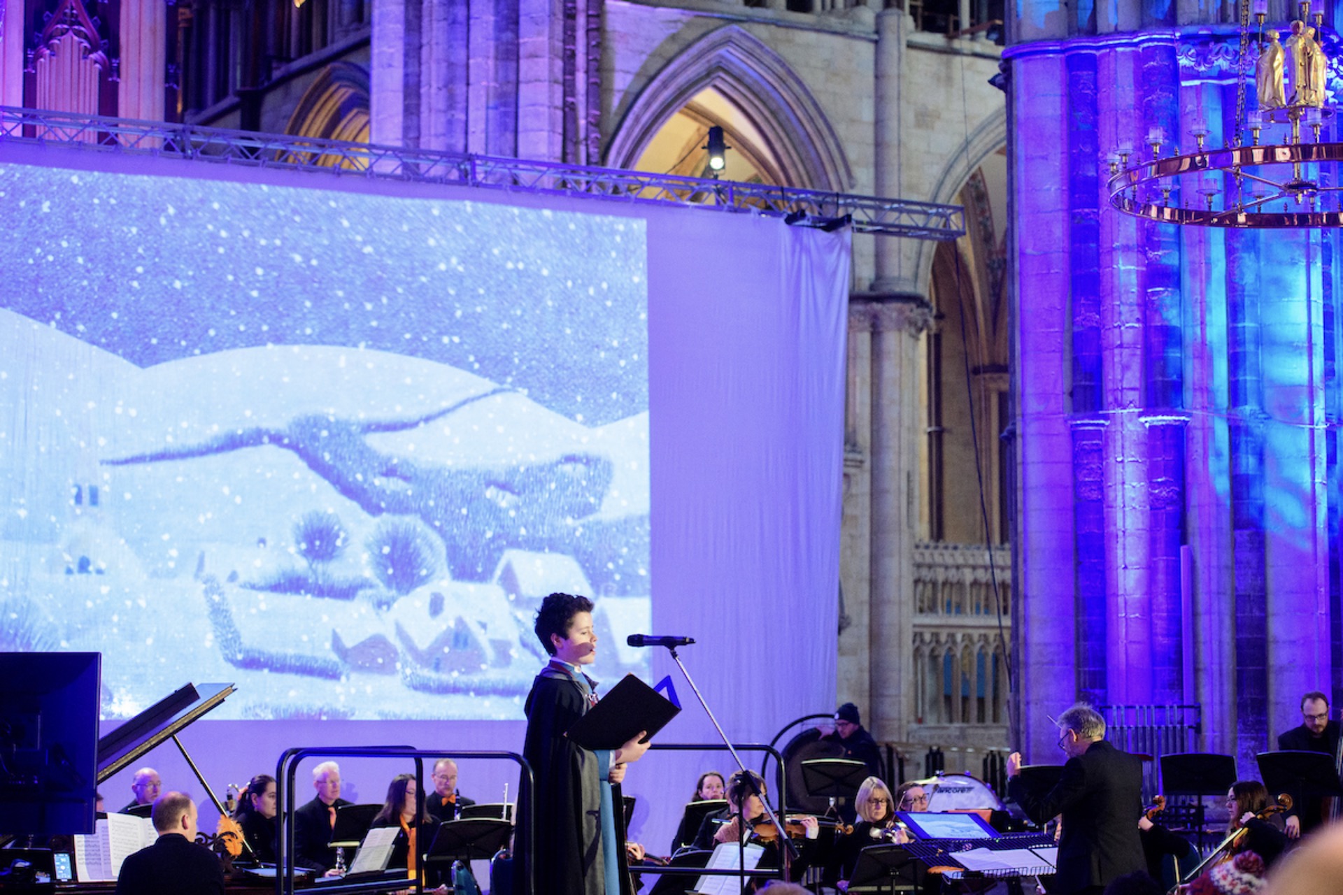 The Snowman returns to Lincoln Cathedral this December