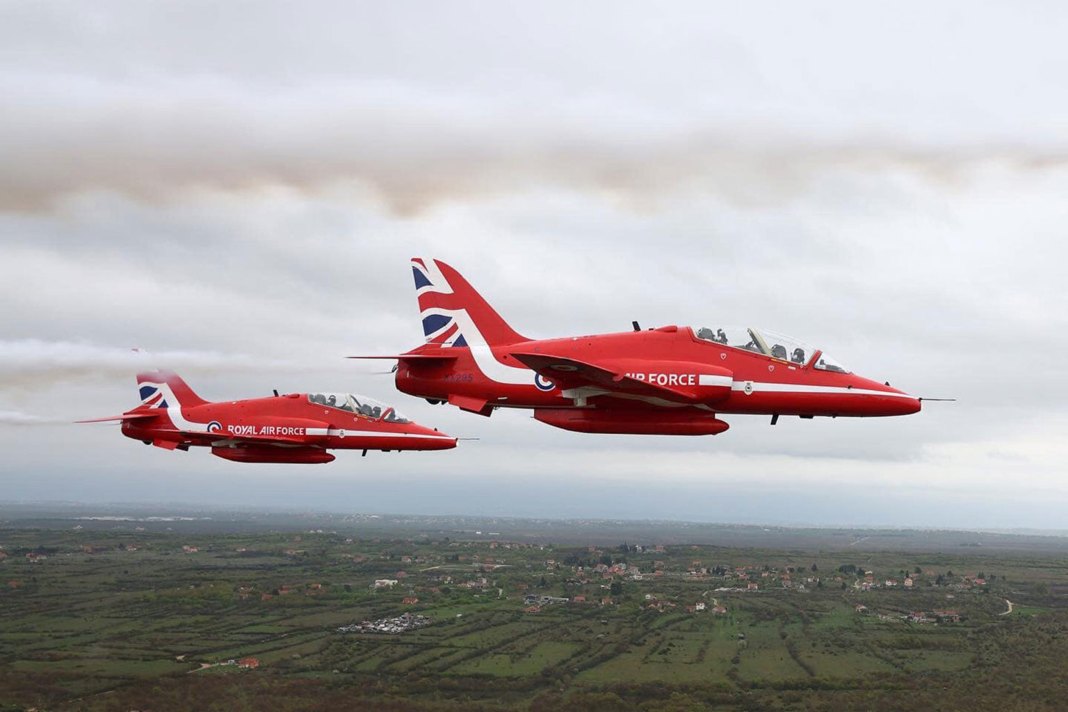 Red Arrows flying to Croatia and Greece for Exercise Springhawk