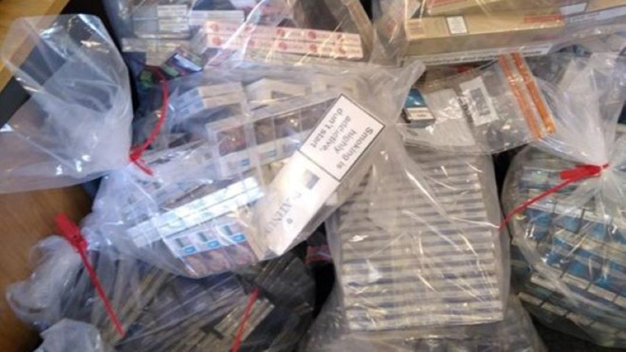 Shop owner in Boston arrested as police seize £30k of illegal cigarettes