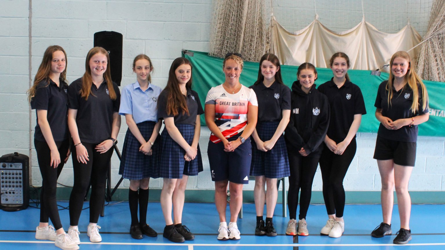 Welton school names its sports hall after Paralympian Sophie Wells