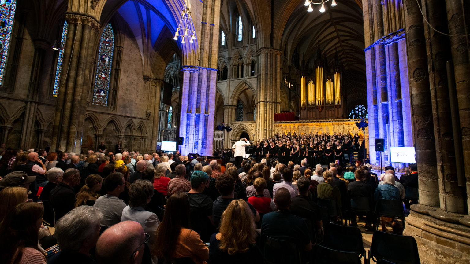 10th anniversary concert for Military Wives Choirs at Lincoln Cathedral