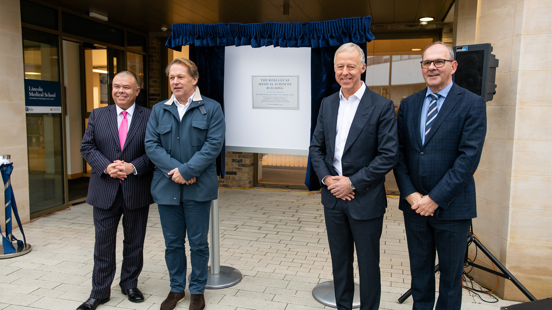 Ross Lucas Medical Sciences building officially opened at the