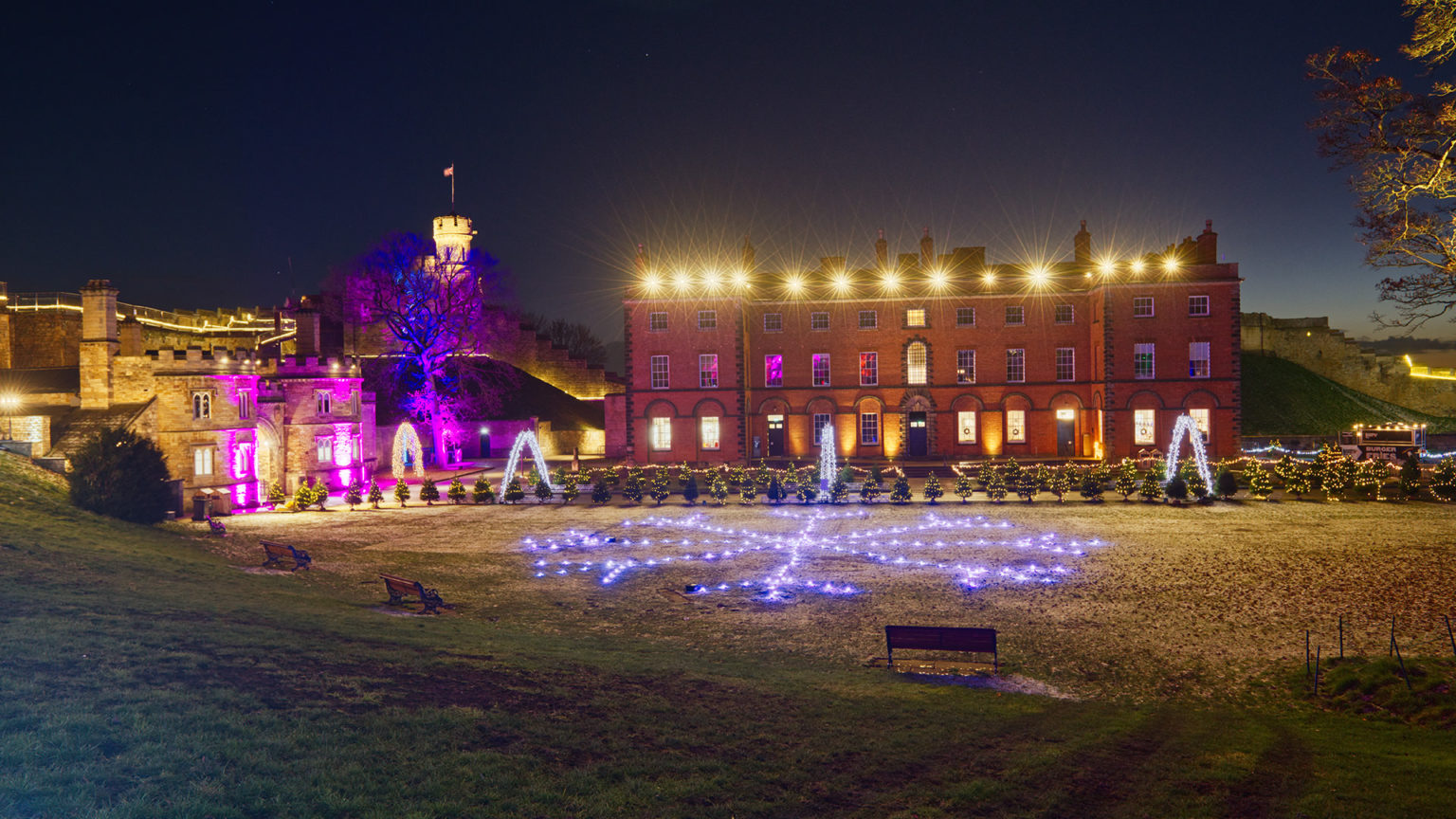 Explore the Lincoln Castle Illuminated Wall Walk with brand new features