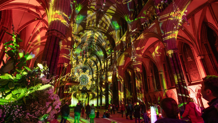 It's a sell out! Life by Luxmuralis breaks records at Lincoln Cathedral