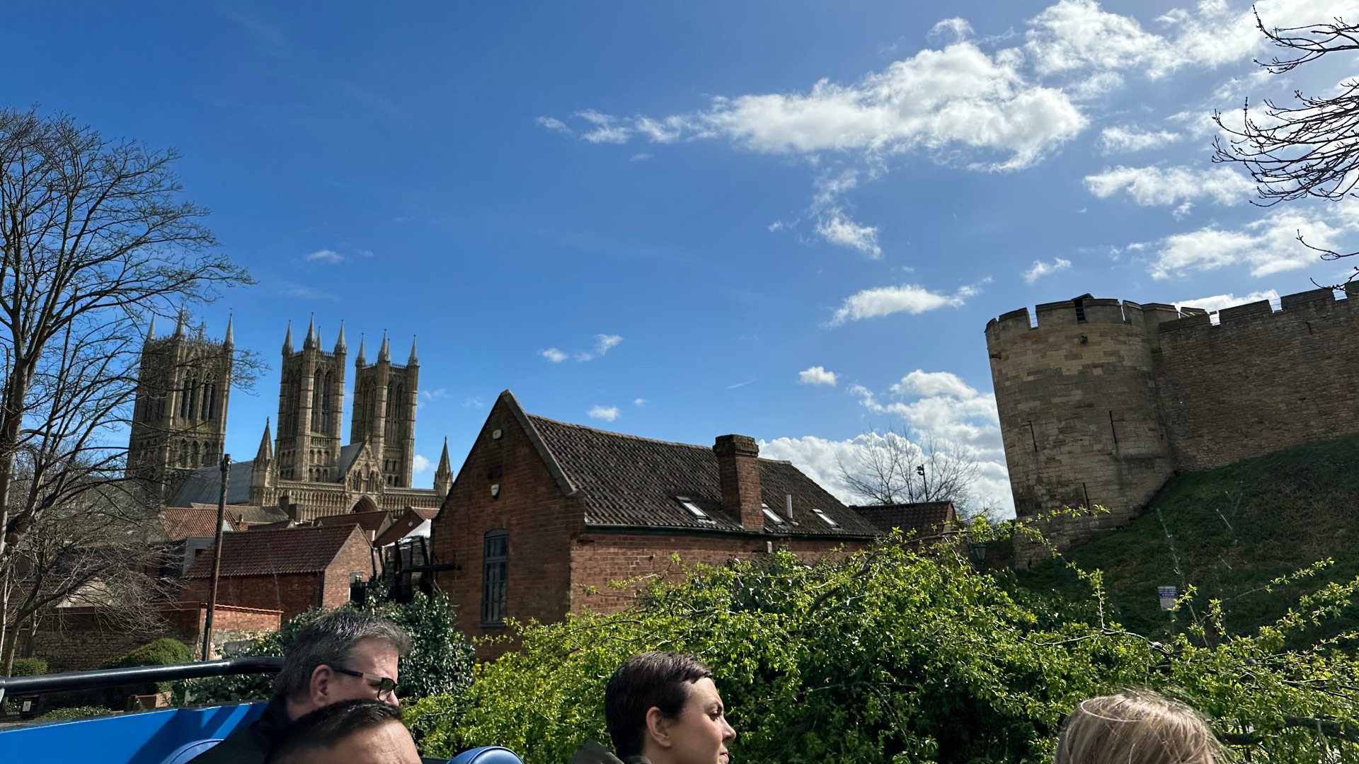 open top bus tour lincoln